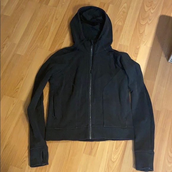 Lululemon Huddle & Hustle Hoodie, black size 8 - Picture 3 of 6